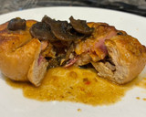 Foto del paso 8 de la receta: Gordon Blue en salsa de Champiñones a la barbecue ❤️