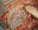 A picture of step 4 of Chilli Tofu.