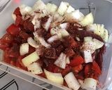 Une image de l'étape 6 de Bœuf sauté aux tomates, oignon et épices anardana.
