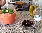 Foto del paso 7 de la receta Gazpacho de Cerezas con Queso fresco de Cabra