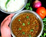 ढाबा स्टाइल काली मसूर दाल (dhaba style kali masoor dal recipe in Hindi) रेसिपी चरण 5 फोटो