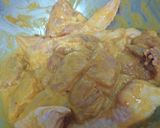 A picture of step 1 of Kam Heong Chicken (Malaysian Style).