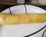 A picture of step 6 of Crepe Egg Roll.
