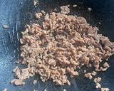 รูปขั้นตอนการทำที่ 4 ของ มันม่วงหมูสับอบชีสสูตรหม้อทอดไร้น้ำมัน