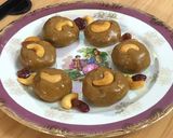A picture of step 7 of Besan Ladoo.