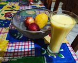 A picture of step 4 of Mango pineapple smoothie.