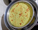 A picture of step 2 of Green Gram Dhokla No Onion No Garlic.