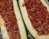 Une image de l'étape 7 de Courgette farcies.