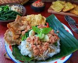 Foto langkah ke 6 dari resep Nasi Pecel Sambal Tumpang Khas Solo.