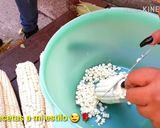 A picture of step 4 of Easy Blender Corn Tamales.