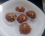 صورة لخطوة 2 من وصفة حلوى البنيون بدون طهي Gâteau Bniwen sans cuisson