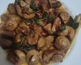 Foto langkah ke 8 dari resep Bakso sambal bawang pedas.