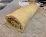 A picture of step 10 of Savory Yule Log with Smoked Salmon.