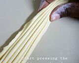 A picture of step 12 of How To Get Soft Layered Chapati using the fan method.