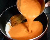 A picture of step 5 of Paneer butter masala.