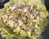 Une image de l'étape 10 de Salade d'endives et Castelfranco aux pignons de pin et leerdammer.