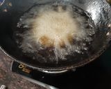 A picture of step 3 of ChanaDal Puri.
