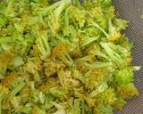 A picture of step 1 of Broccoli Poriyal.