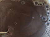 Flan de leche chocolatada