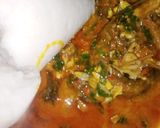 A picture of step 6 of Ogbono soup.