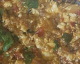 A picture of step 1 of Paneer bhurji.