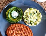 Une image de l'étape 1 de Courgette Ricotta.