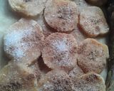 Foto del paso 3 de la receta: Torta🥧de🍯fruta sin huevos🍌🥛