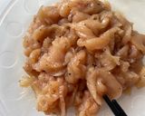 Hình bước làm 1 của món Gà Xào Nấm Truffle !!!!
