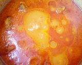 A picture of step 4 of Pumpkin soup with moringa (zogale).