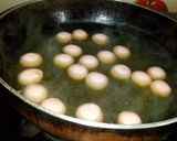A picture of step 9 of Rose flavour rasgulla.