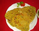 A picture of step 6 of Cucumber paratha.