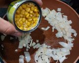 Foto del paso 6 de la receta: Rajas con elotes y arroz con queso y crema