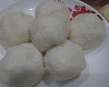 Hình bước làm 1 của món Bánh mì ngọt nhân sữa dừa