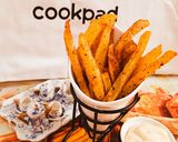 A picture of step 5 of Spice Fries.