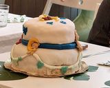 Két emeletes torta: nutellás és meggyes recept fázis 18 fotója