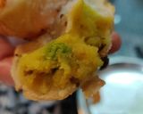 A picture of step 9 of Samosa with Tamarind Chutney.