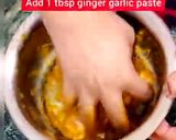 A picture of step 3 of Chicken pakoda.