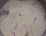 A picture of step 3 of Hara masala ka raita.
