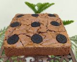 A picture of step 7 of Oreo & Chocolate Brownie 🍫🍫🍫.