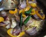 A picture of step 5 of Stir fried chicken.