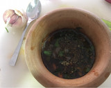 Foto del paso 4 de la receta: Secreto ibérico con chimichurri balsámico y patatas panaderas ligeras con miel y limón