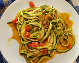 Foto del paso 4 de la receta: Spaghetti de zapallitos italianos