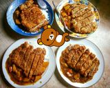 簡易炸豬排咖哩飯的食譜步驟4照片
