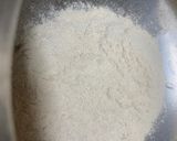 A picture of step 1 of Rajgara poori.