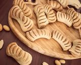صورة لخطوة 10 من وصفة غريبية الورقة 🇩🇿 كوكيز بالفول السوداني 🥜