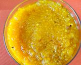 A picture of step 7 of Moong Dal Halwa.