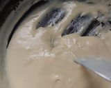 A picture of step 6 of Milk burfi.