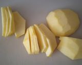 Foto del paso 6 de la receta Bolas de pollo rellenas en salsa de manzana