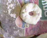 A picture of step 7 of Medhu vadai.