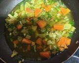 Foto del paso 5 de la receta: Fideos en salsa de vegetales para bebés (BLW)